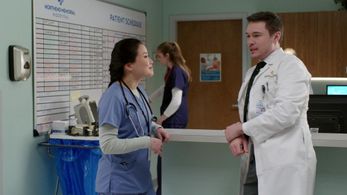 Still of Sam Underwood and Eden Lee in Dynasty 