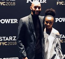 Alex West and Ruby Lee Dove at Power Screening
