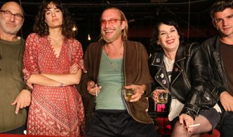 Tzahi Grad, Orly Silbersatz, Oz Zehavi, Maor Schwitzer, and Dar Zuzovsky in Punch (2019)