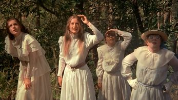 Anne-Louise Lambert, Karen Robson, Christine Schuler, and Jane Vallis in Picnic at Hanging Rock (1975)