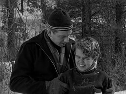 Melvyn Douglas and Jackie Moran in And So They Were Married (1936)