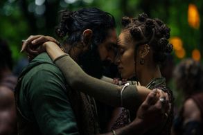 Amar Chadha-Patel and Adwoa Aboah in Willow (2022)