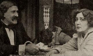 House Peters, Theodore Roberts, and Mabel Van Buren in The Girl of the Golden West (1915)