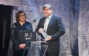 Miroslav Hanus and Zuzana Krónerová in Ceny ceské filmové kritiky 2016 (2017)