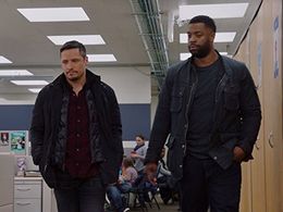 Nick Wechsler and LaRoyce Hawkins in Chicago P.D. (2014)