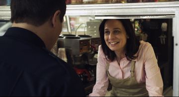 with Erik Palladino in the feature film 