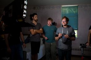 On the set of The Shade Shepherd