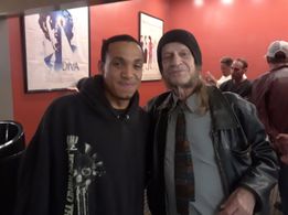 Leon Vitali and Jeremy Mack