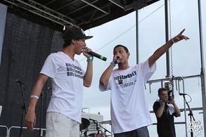 Billy Conahan & Joshua Rivera Opening the show at The Brooklyn Hip-Hop Festival 2013