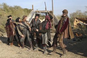 Hugh Bonneville, Tommie Earl Jenkins, and Martin Collins in Galavant (2015)