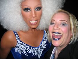 RuPaul and SKY Palkowitz