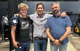 On set of You Gotta Believe