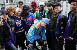 Nichola Burley, George Sampson, Ukweli Roach, Lex Milczarek, Teneisha Bonner, Sacha Chang, and Brooke Milliner in Street