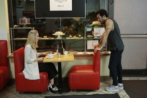 Aarón Díaz and Johanna Braddy in Quantico (2015)