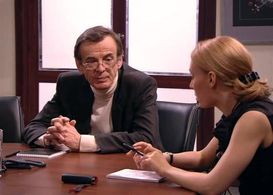 Georgiy Taratorkin and Olga Lomonosova in Ne rodis krasivoy (2005)