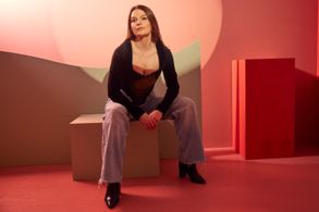 Ally Pankiw at an event for I Used to Be Funny (2023)