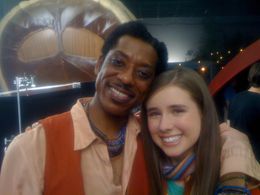 Orlando Jones and Jessica Carlson