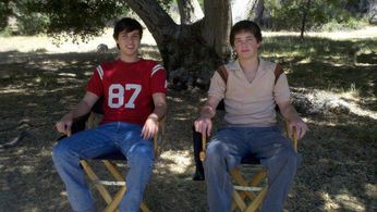 On set for Criminal Minds