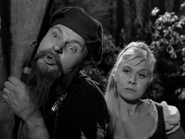 Inga Gill and Erik Strandmark in The Seventh Seal (1957)