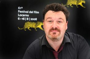 Matthew T Reynolds at the Locarno Film Festival 2008 promoting Lecture 21