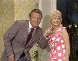 Sarah Kennedy and Jud Strunk in Rowan & Martin's Laugh-In (1967)