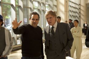 John Pisani, Robert Redford Avengers End Game on location Atlanta GA