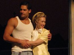 As Blanche, With Joe Manganiello as Stanley