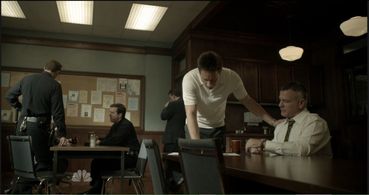 David Duchovny and Brian Goodman in Aquarius (2015)