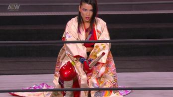 Hikaru Shida in All Elite Wrestling: Revolution (2021)