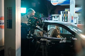 Behind the Scenes- Sarah as Cassie in 'A Plus'