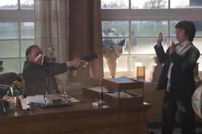 Derek McGrath and Ryan Pinkston in Full of It (2007)