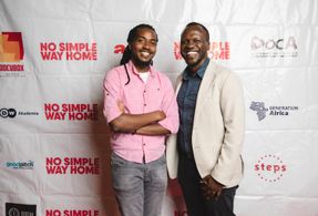 Jordan Inaan and Sam Soko in No Simple Way Home (2022)