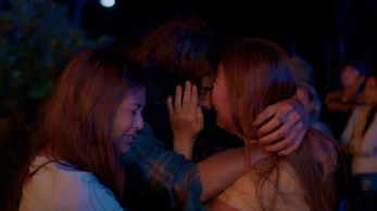 Wendell Ramos, Andrea Del Rosario, and Gabbi Garcia in Love You Stranger (2022)