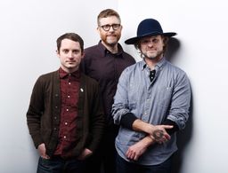 SpectreVision founders Elijah Wood, Daniel Noah and Josh C. Waller at Sundance