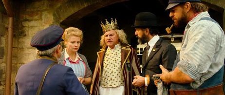 Henning Baum, Annette Frier, Christoph Maria Herbst, Uwe Ochsenknecht, and Volker Michalowski in Jim Button and Luke the