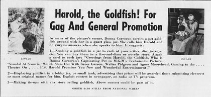 Greer Garson and Donna Corcoran at an event for Scandal at Scourie (1953)