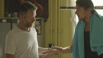 Jirí Langmajer and Vojtech Dyk in Over Fingers (2019)