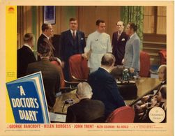 Stanley Andrews, George Bancroft, Sidney Blackmer, Jonathan Hale, Kenneth Hunter, Guy Kingsford, Edmund Mortimer, Wedgwo