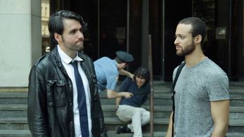 Still of John Khinda in John Khinda, Bryan Fein, Liam Higgins and Amado Fernandez in Fourskins (2015)