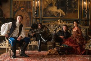 Nicholas Hoult, Charity Wakefield, Gwilym Lee, and Bayo Gbadamosi