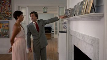 Robert De Niro and Diahnne Abbott in The King of Comedy (1982)