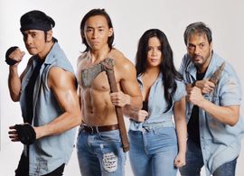 Ronnie Ricketts, Raechelle Ricketts, Alvin Anson, and Jerico Estregan in Exit Point (2019)