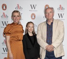 Anne Marie Duff, Raffiella Chapman & Philip Pullman at the Book of Dust Secret Commonwealth Launch Event