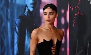 Zoë Kravitz at an event for The Batman (2022)