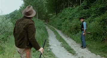 Terence Hill and Colin Blakely in The World of Don Camillo (1984)