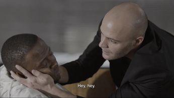 Tk Sebothoma and Alonso Grandío in Housewives (2021)