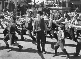 Christian Bale, Dee Caspary, Luke Edwards, Aaron Lohr, Dominic Lucero, David Moscow, David Sidoni, and Kevin Alexander S