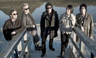 Jonathan Cain, Neal Schon, Ross Valory, Deen Castronovo, Journey, and Arnel Pineda in Independent Lens: Don't Stop Belie