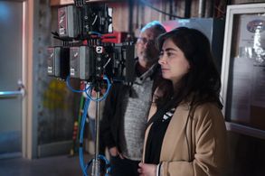 Still of Sara Zandieh directing Incentive on Good Girls