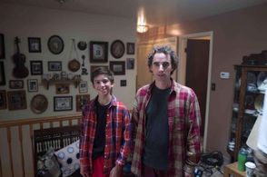 Pincus and his younger self.